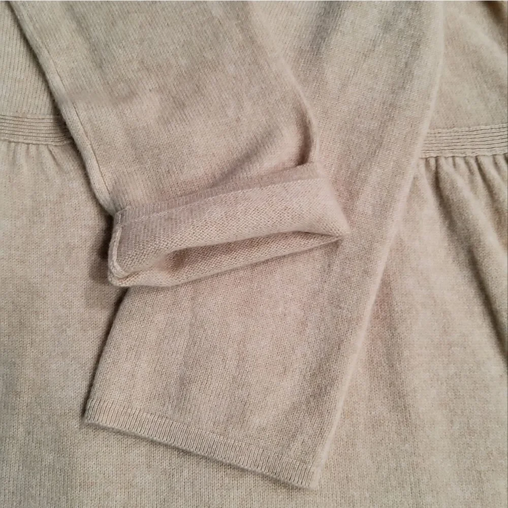 J.Crew Sontuosa 100% Cashmere Knit Sweater Size XS